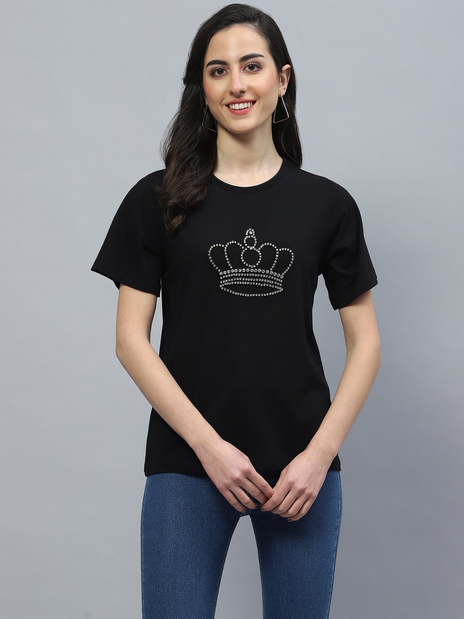 BLACK CROWN TEE