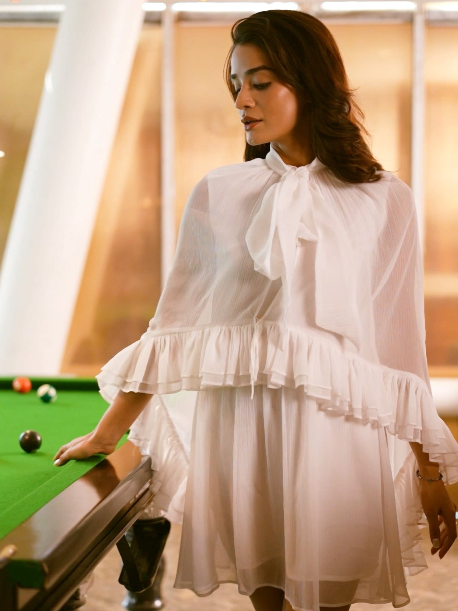 Easy- Brezy White Flowy Dress