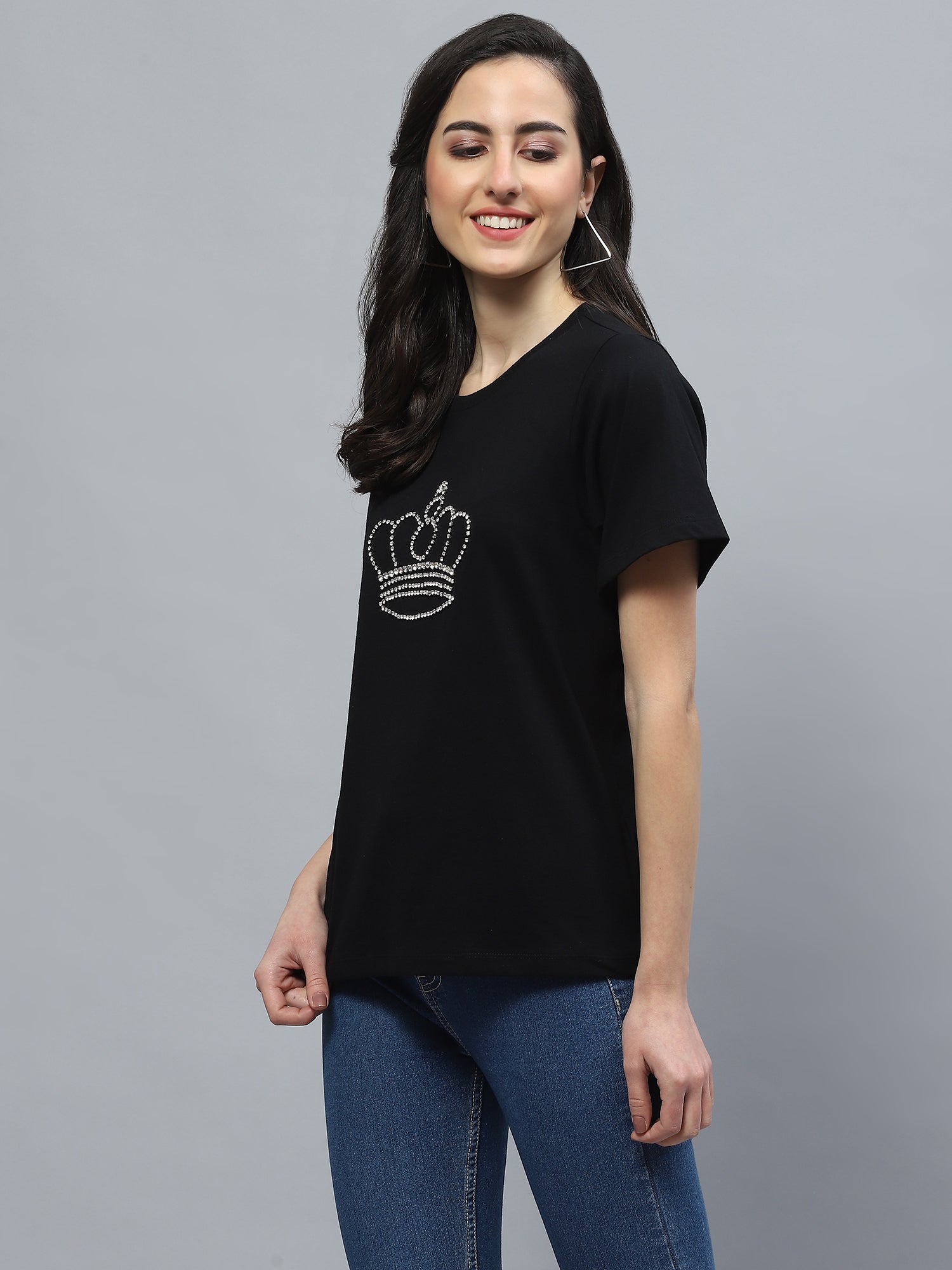 BLACK CROWN TEE