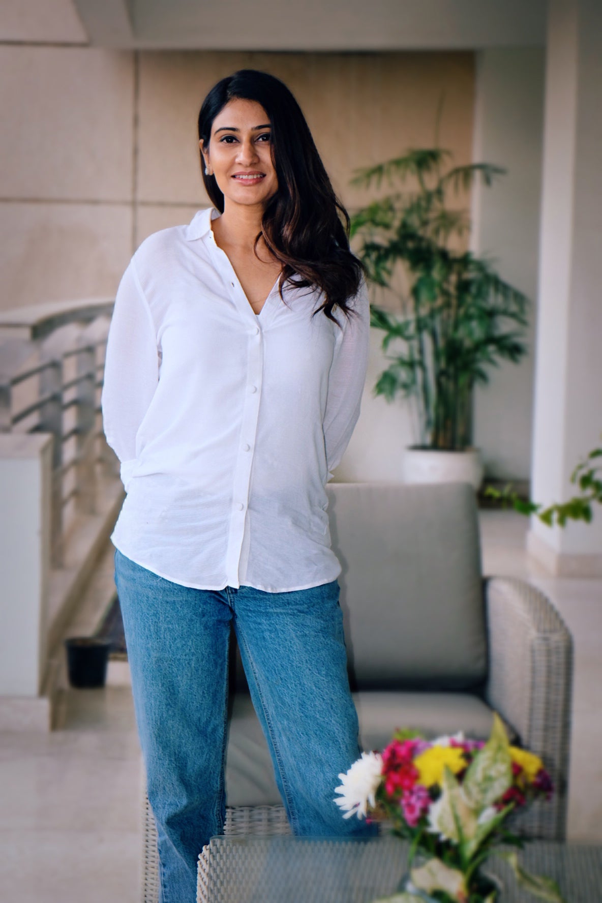 White Button Down Shirt