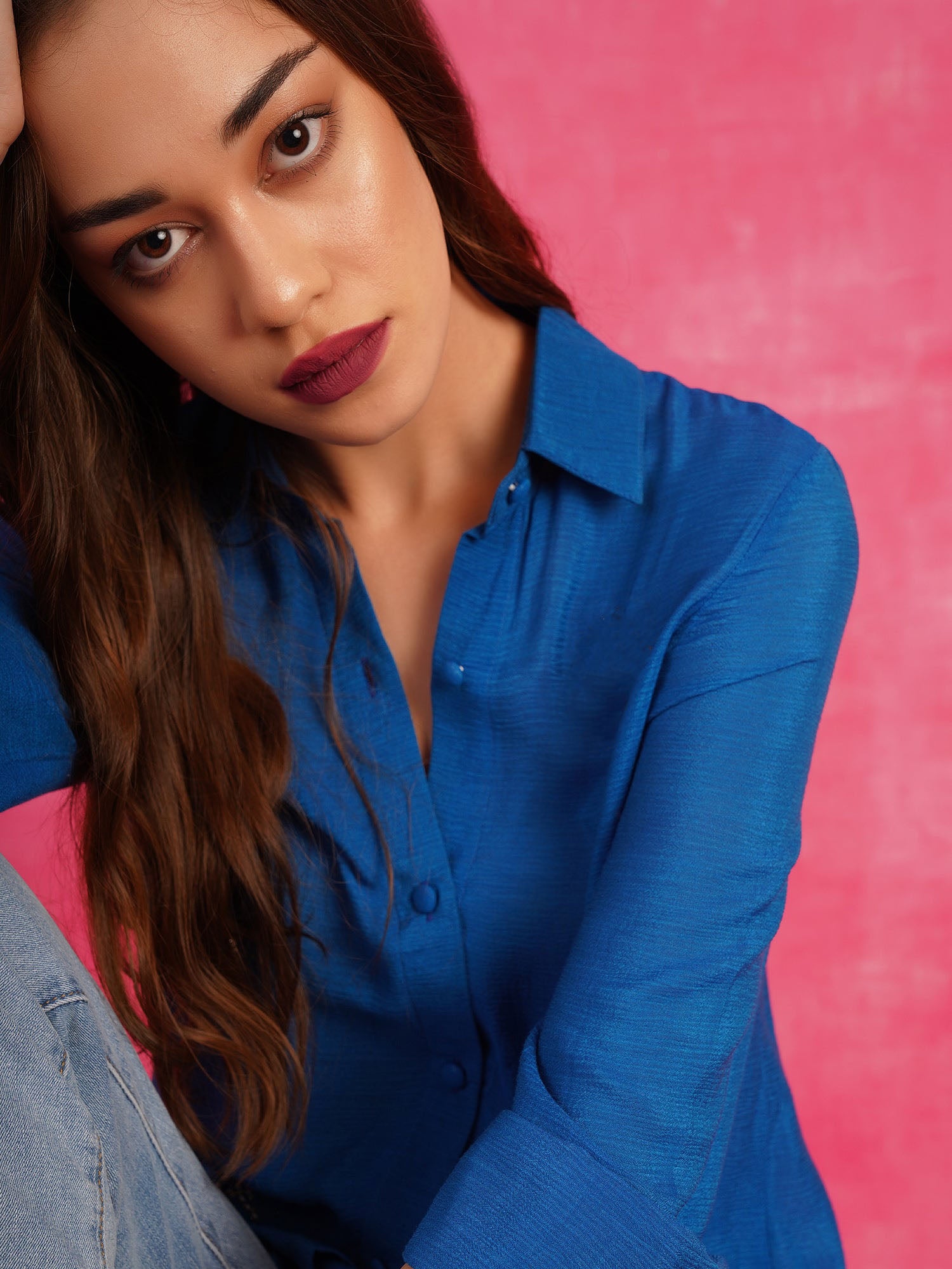 Stylish Blue Shirt