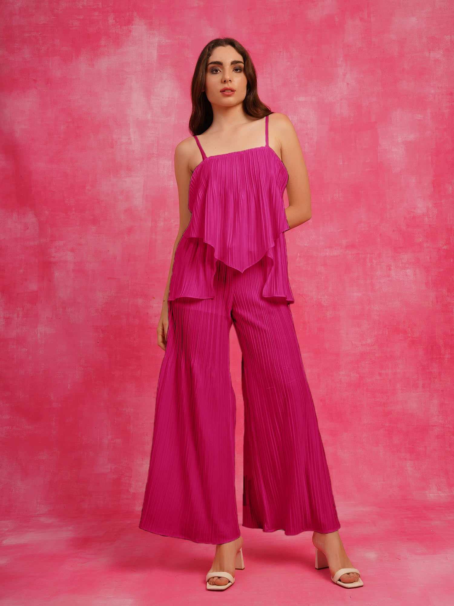 so stylish pink jumpsuit