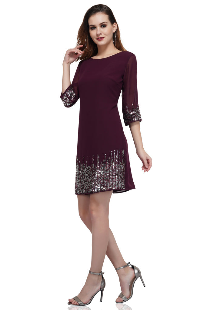 sunrise sequin dress  