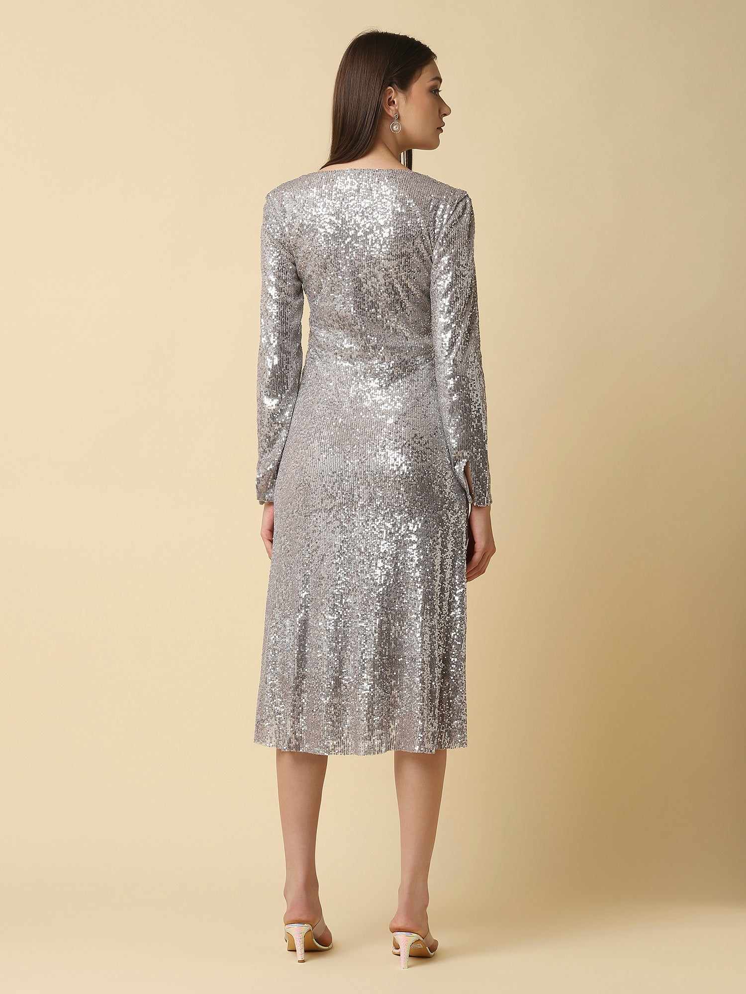 pretty please midi dress  