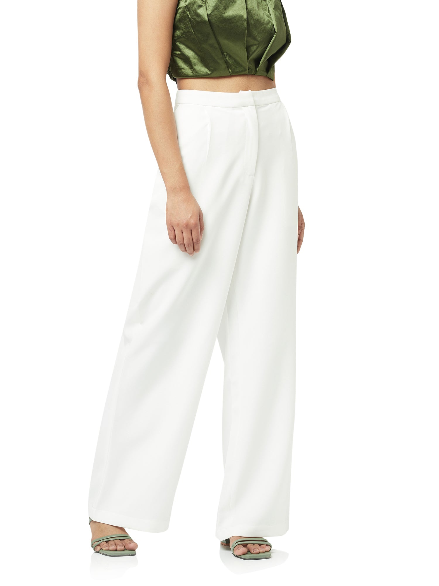 classic white dress pant  