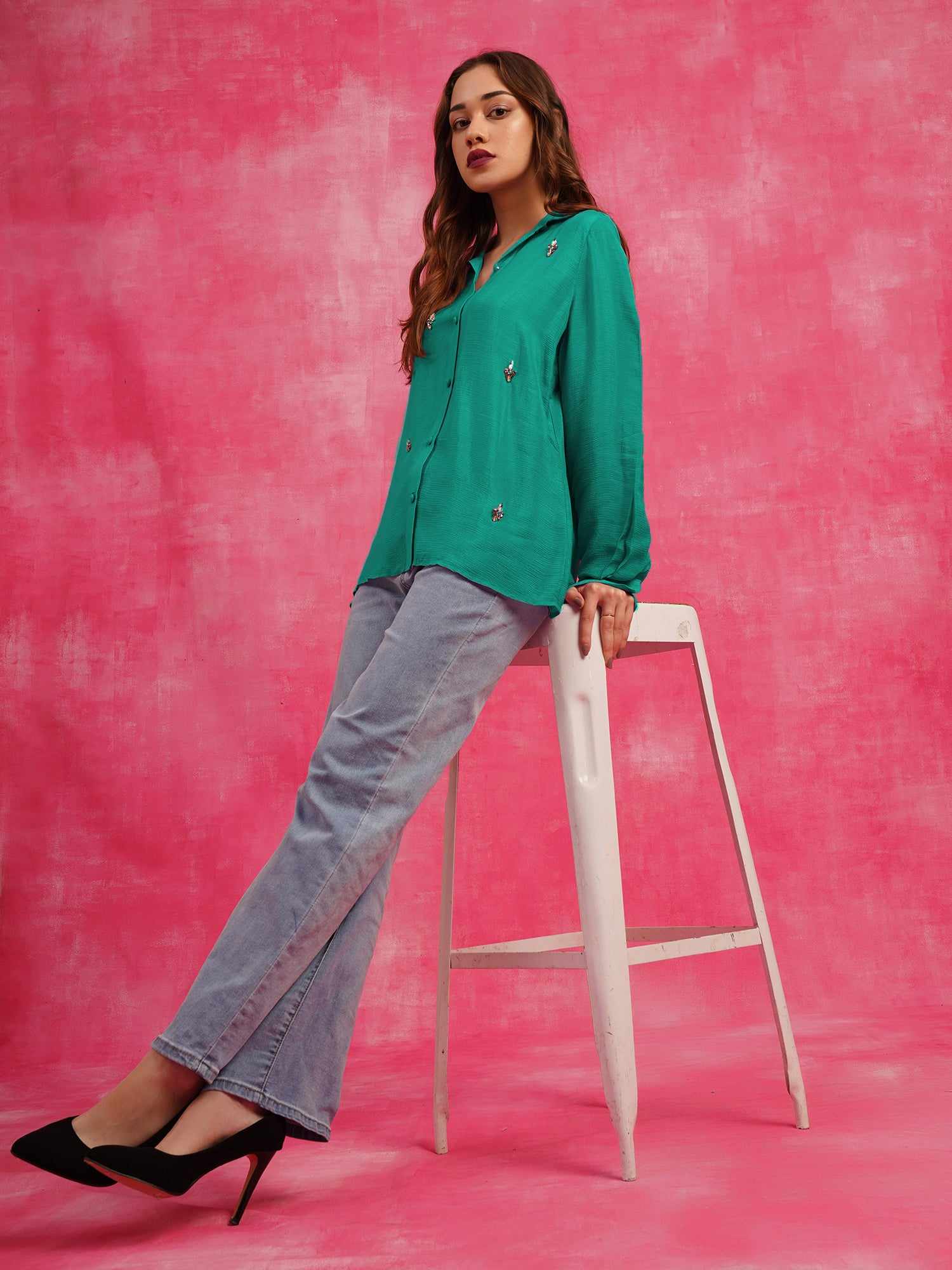 deluxe green shirt