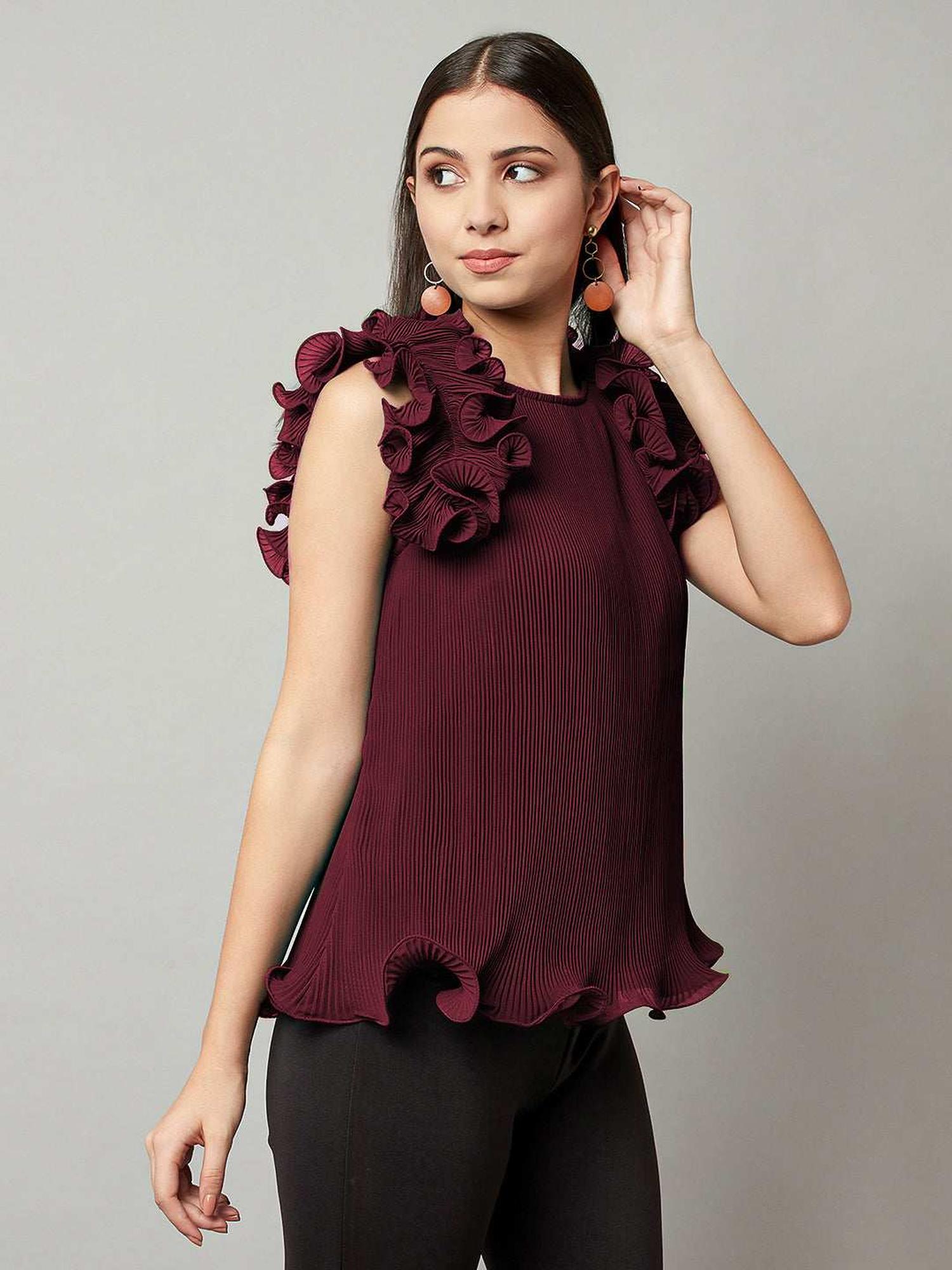 TINNY DRAMATIC SLEEVE TOP
