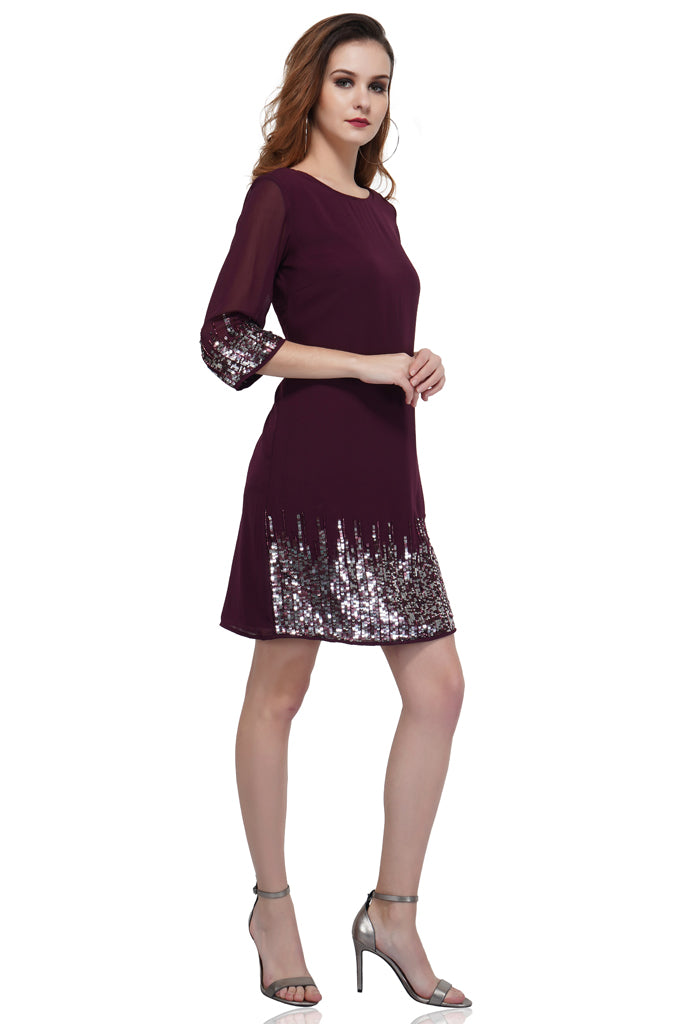 sunrise sequin dress  