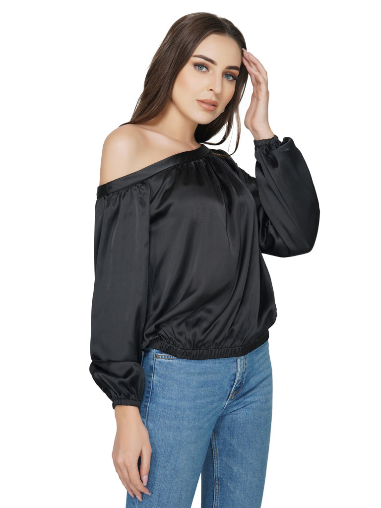 off shoulder cold shoulder top  