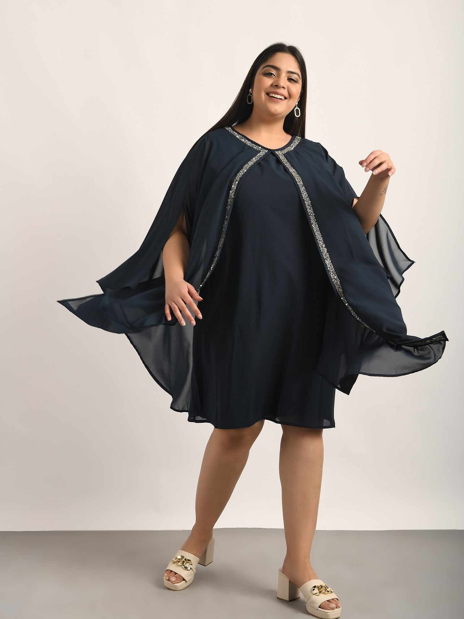 attic curves mantle style layered dress