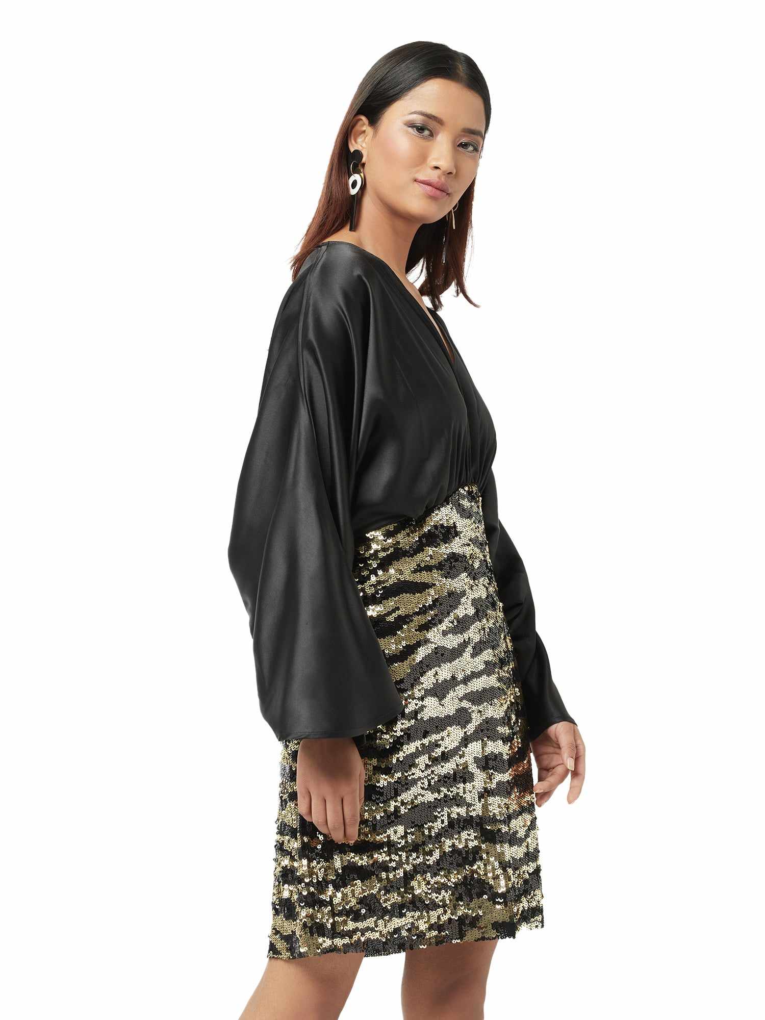 shimmer it real embellished dress  