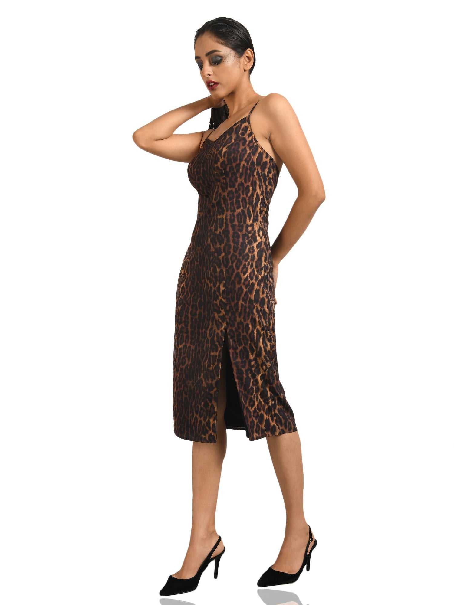 so sexy leopard dress