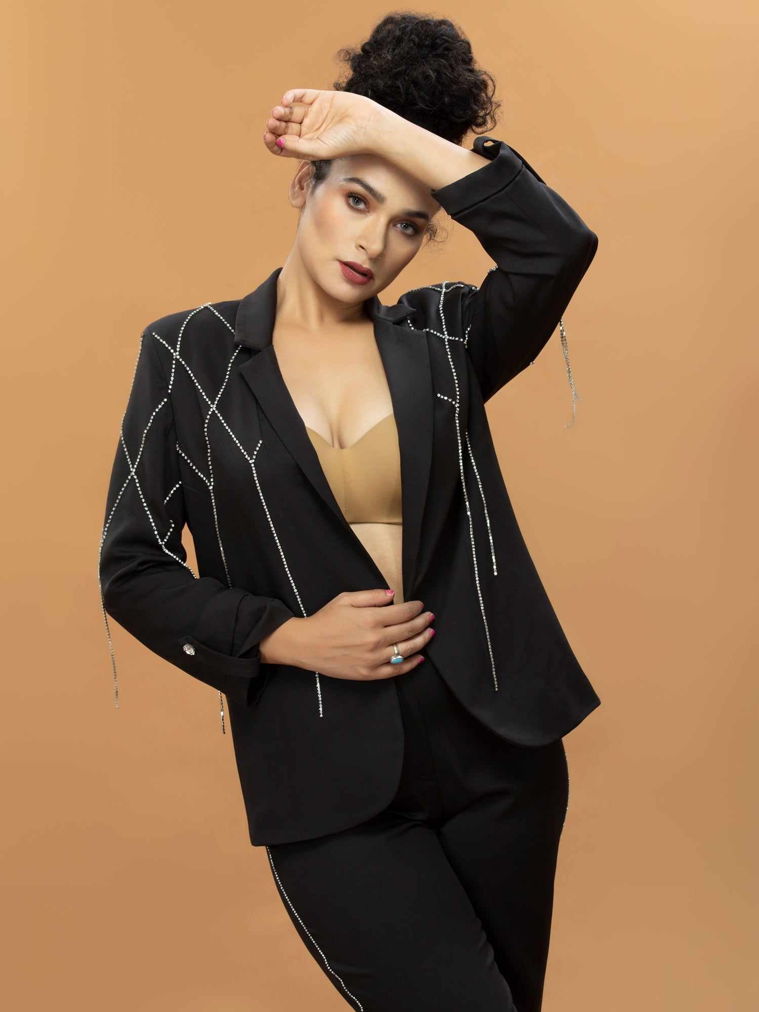 Hanging blazer on sale
