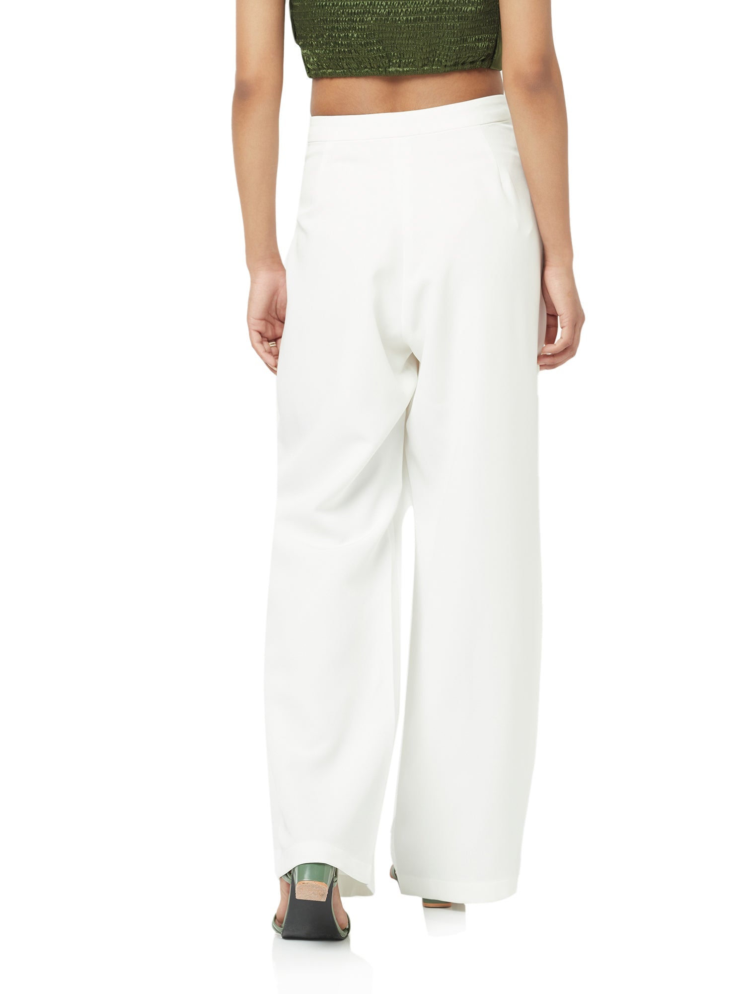 classic white dress pant  