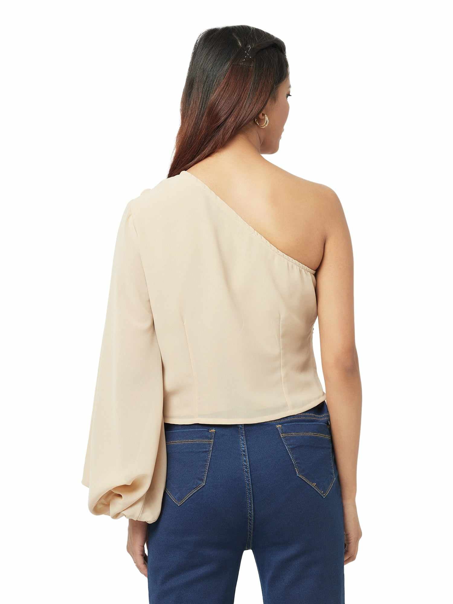 statement opulent sleeve blouse  