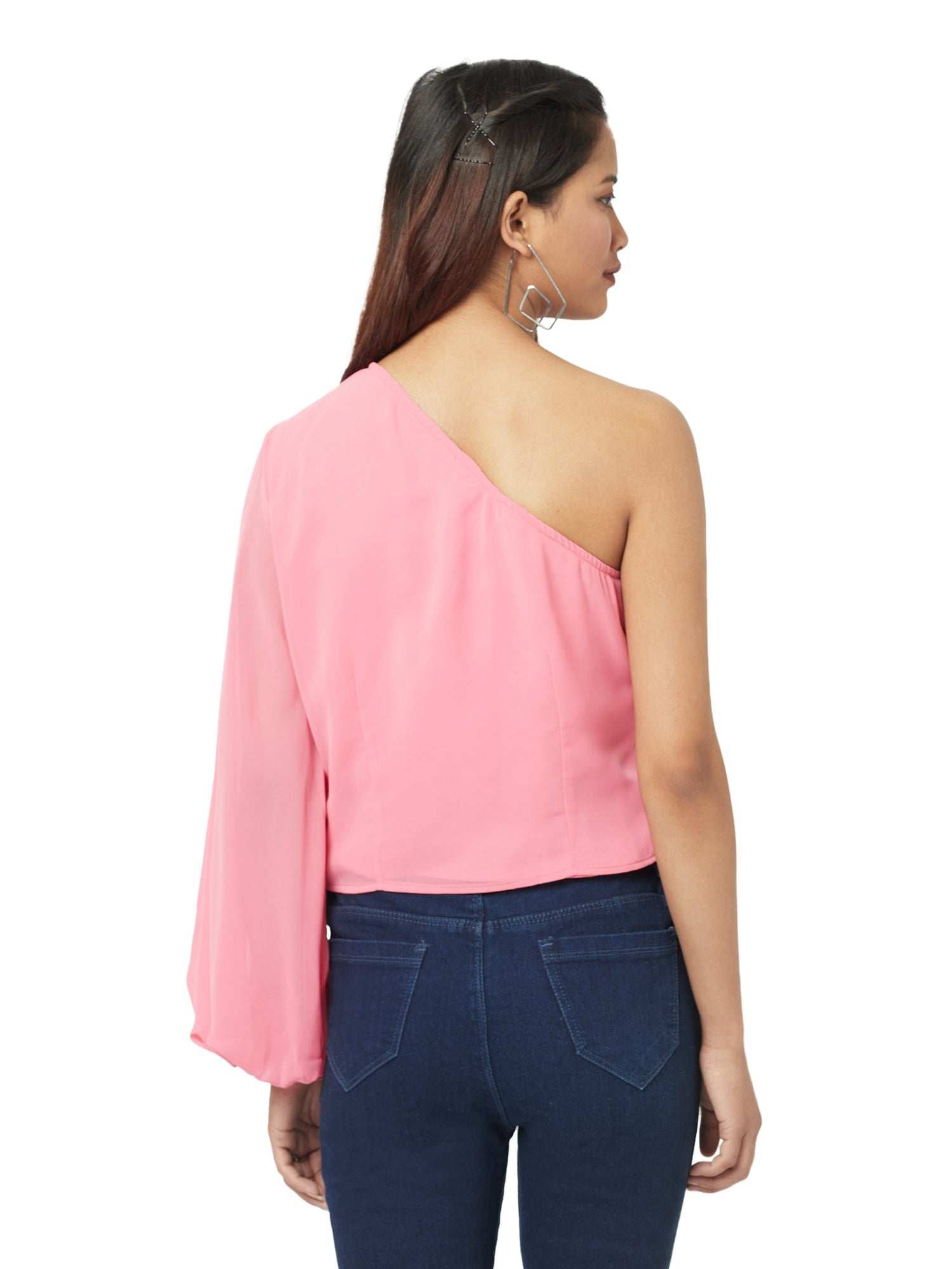 statement opulent sleeve blouse  