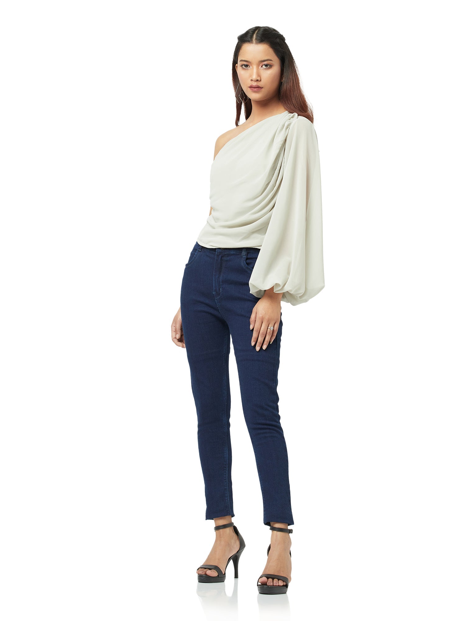 statement opulent sleeve blouse  0