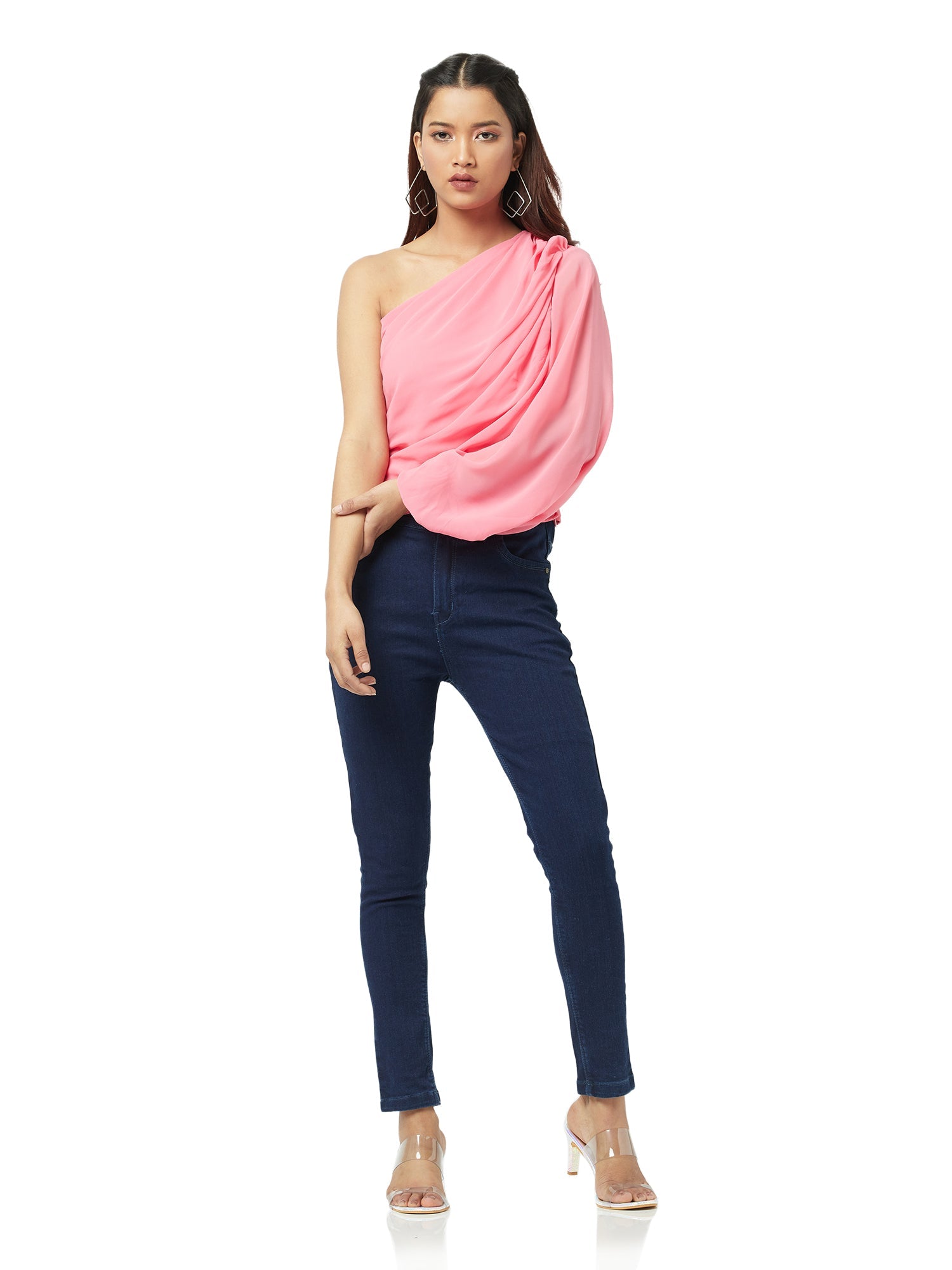 statement opulent sleeve blouse  