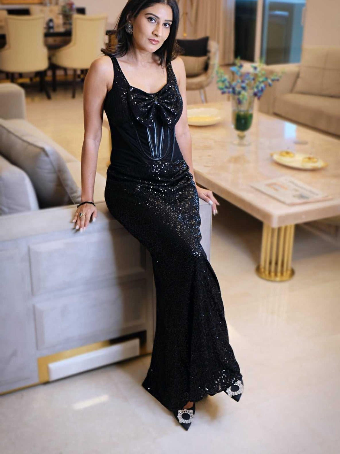 mystic noir corset dress