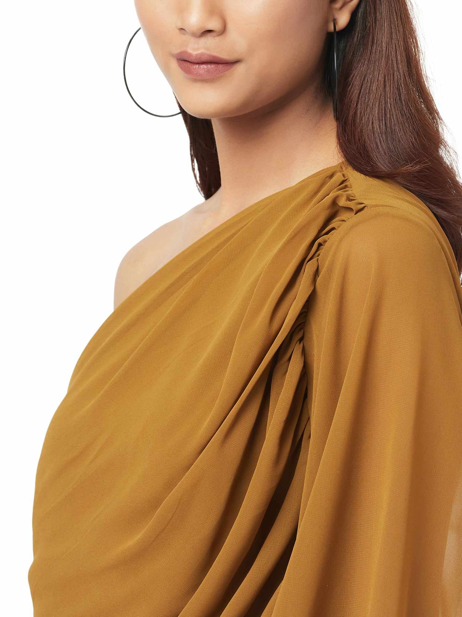 statement opulent sleeve blouse  