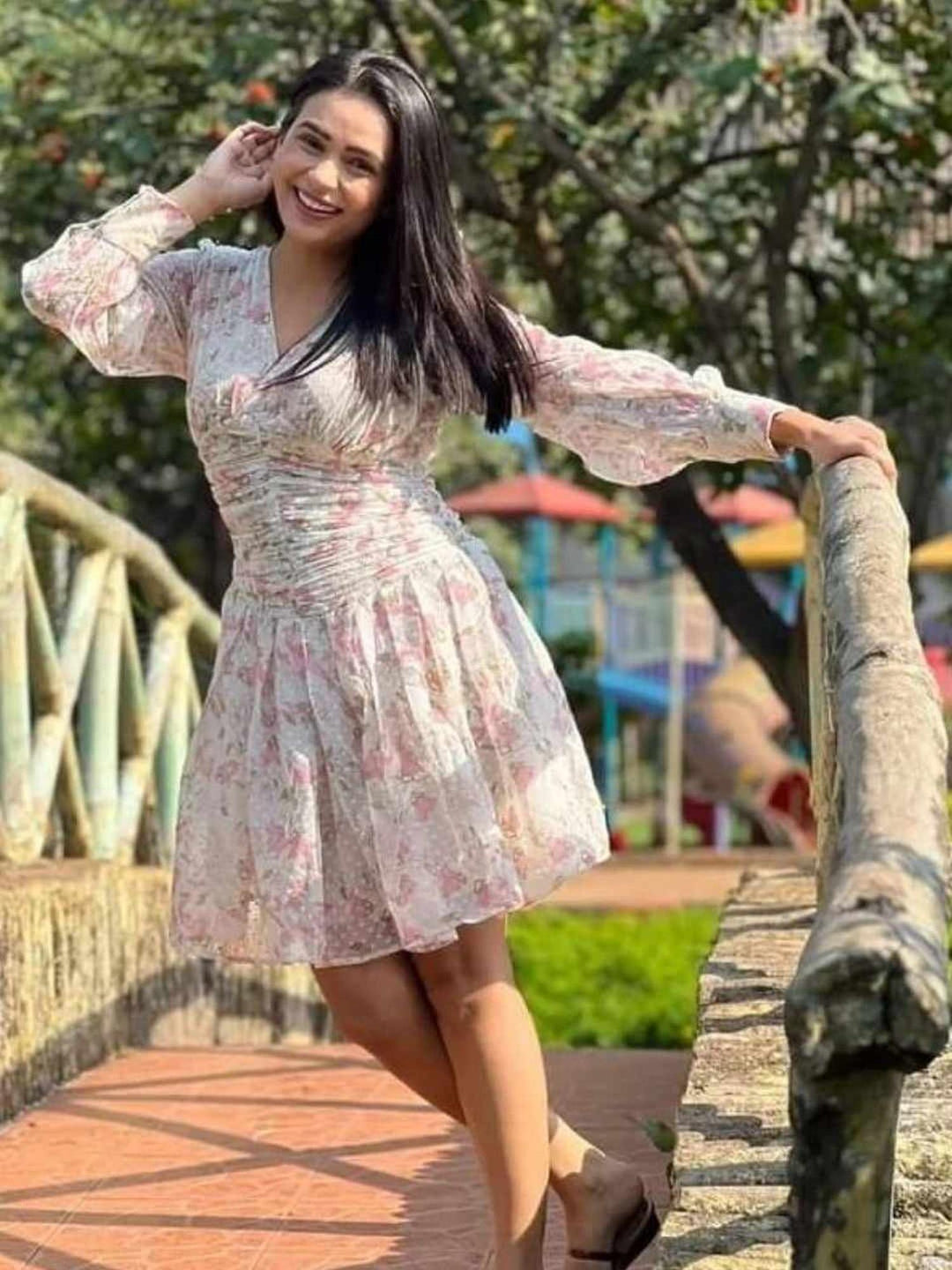 white swiss dot mesh dress