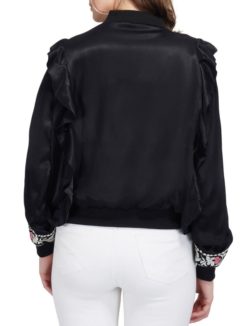 Attic Salt Embriodery Front Viscose Jacket