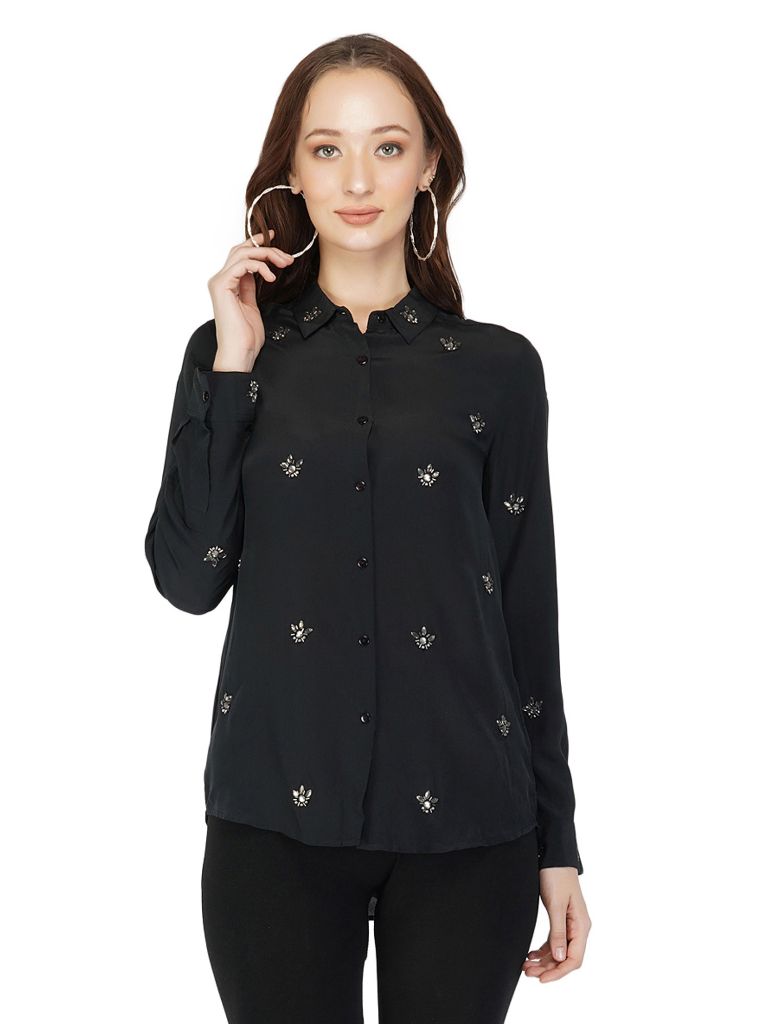 Stone Motifs Shirt