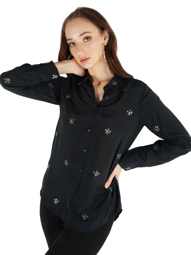 Stone Motifs Shirt