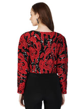 Red Embroidered Jacket