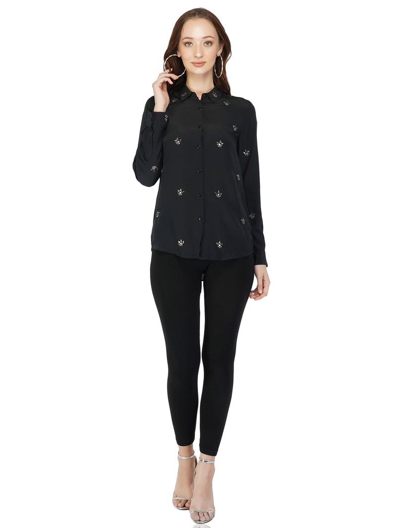 Stone Motifs Shirt