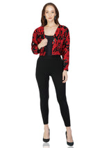 Red Embroidered Jacket