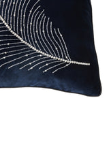 Peacock Hand Embellished Cushion Cover