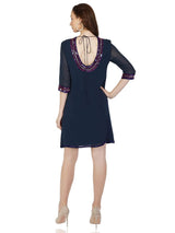 Sequin Grid Dress