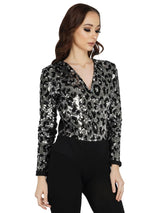 Leopard Pattern Bodysuit