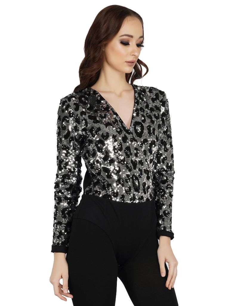 Leopard Pattern Bodysuit