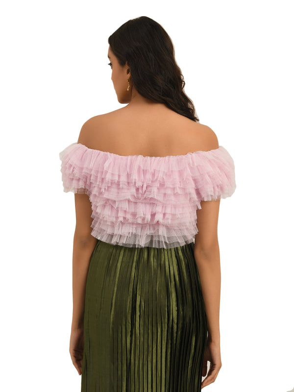 Resort Vacay Multi Layer Ruffle Top