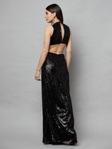 Outshine Cut-out Black Dress