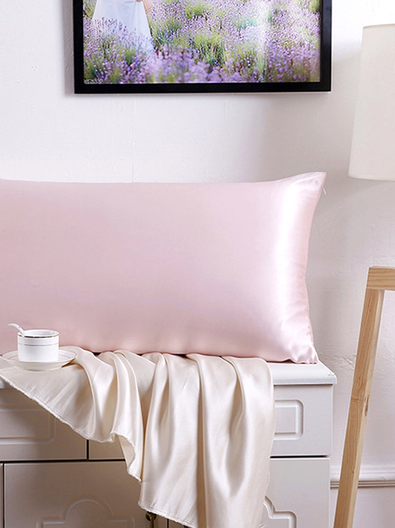 Baby Pink - 100% pure Mulberry Silk Pillow Case