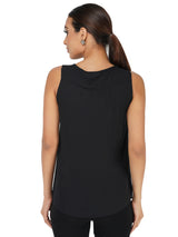 Attic Salt Front Ruffle Top