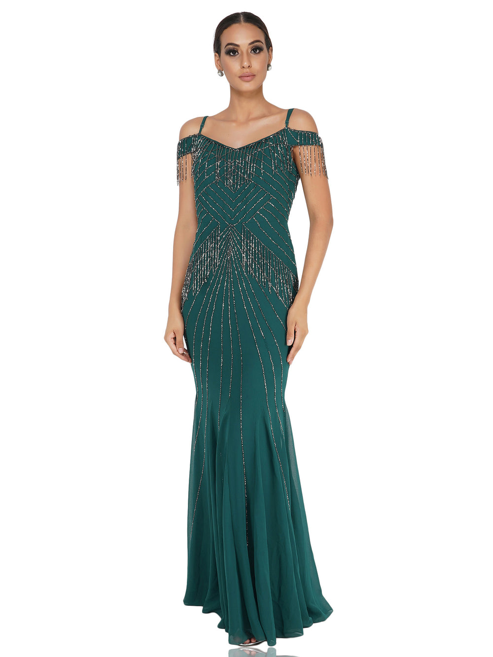 Pasduchas Composure Gown in Pine Green main image 0